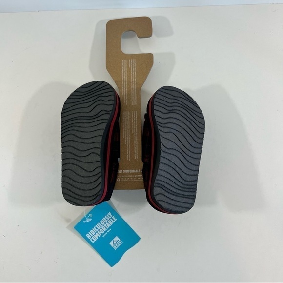 Reef Toddler Slip Ons Plaid NEW - Picture 9 of 10